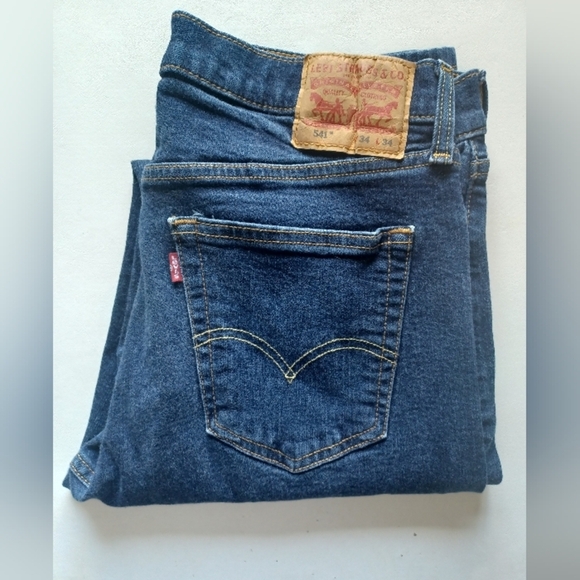 🍒 Levi's Men's 541 Straight Denim Jeans - Picture 2 of 9